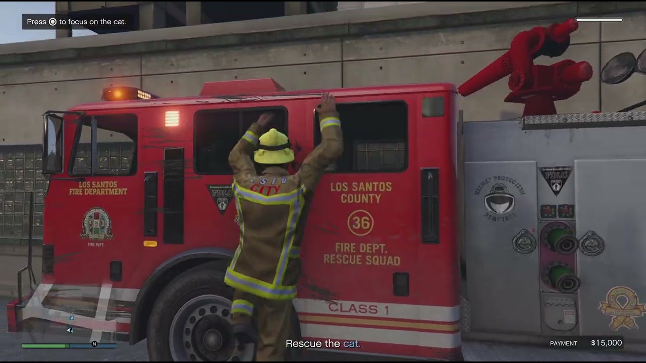 GTAO I am a FireFighter LSFD Odd Jobs