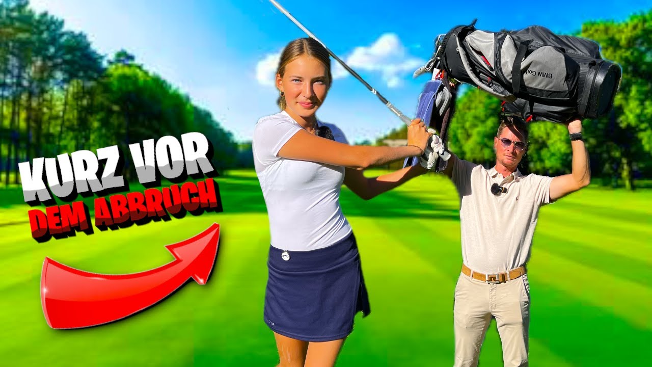 PGA PRO coacht Amateur Golferin am Platz - das war anders geplant...