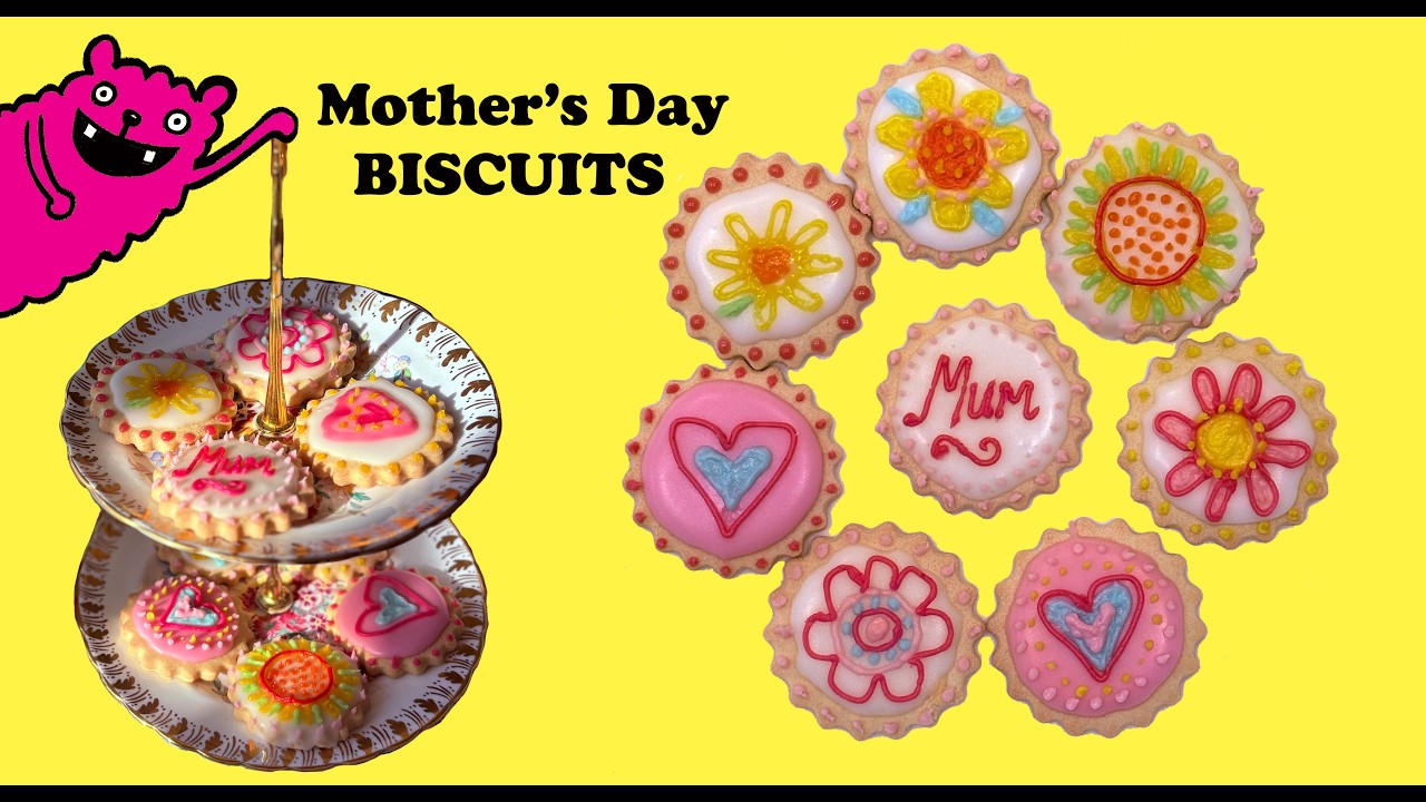 DIY Mother's Day Gift Ideas | Decorated Biscuits with Icing