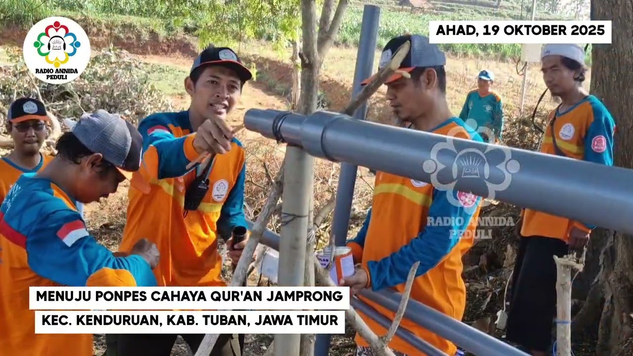 GIAT PIPANISASI 600 METER JAMPRONG | AHAD, 19 OKTOBER 2025