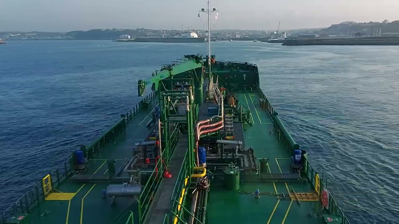Thun Blyth arriving at Saint Helier, Jersey 21-09-2021