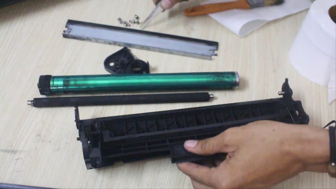 Hướng dẫn vệ sinh hộp mực máy in Canon 2900 - LT Nhân Channel