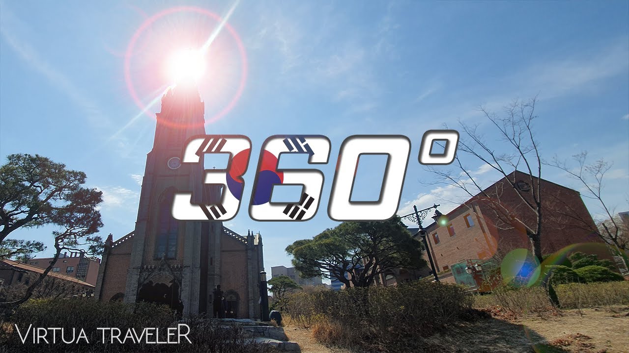 Myeongdong Shopping Street @Seoul, Korea [ Virtua traveleR VR 360° ]