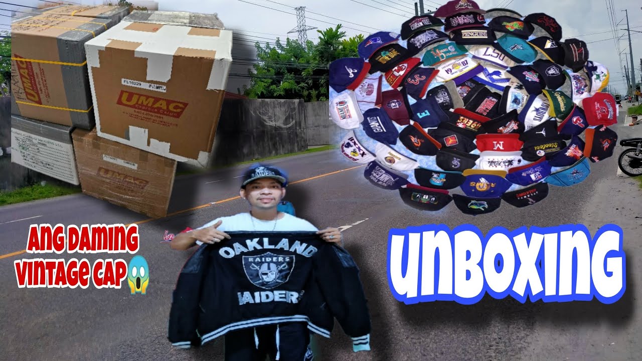 THRIFT EP #54 UNBOXING UMAC BOX WORTH 6 DIGITS / SAMPLE TAG NG MGA VINTAGE CAP BAKA MAKA DALI KAYO😁