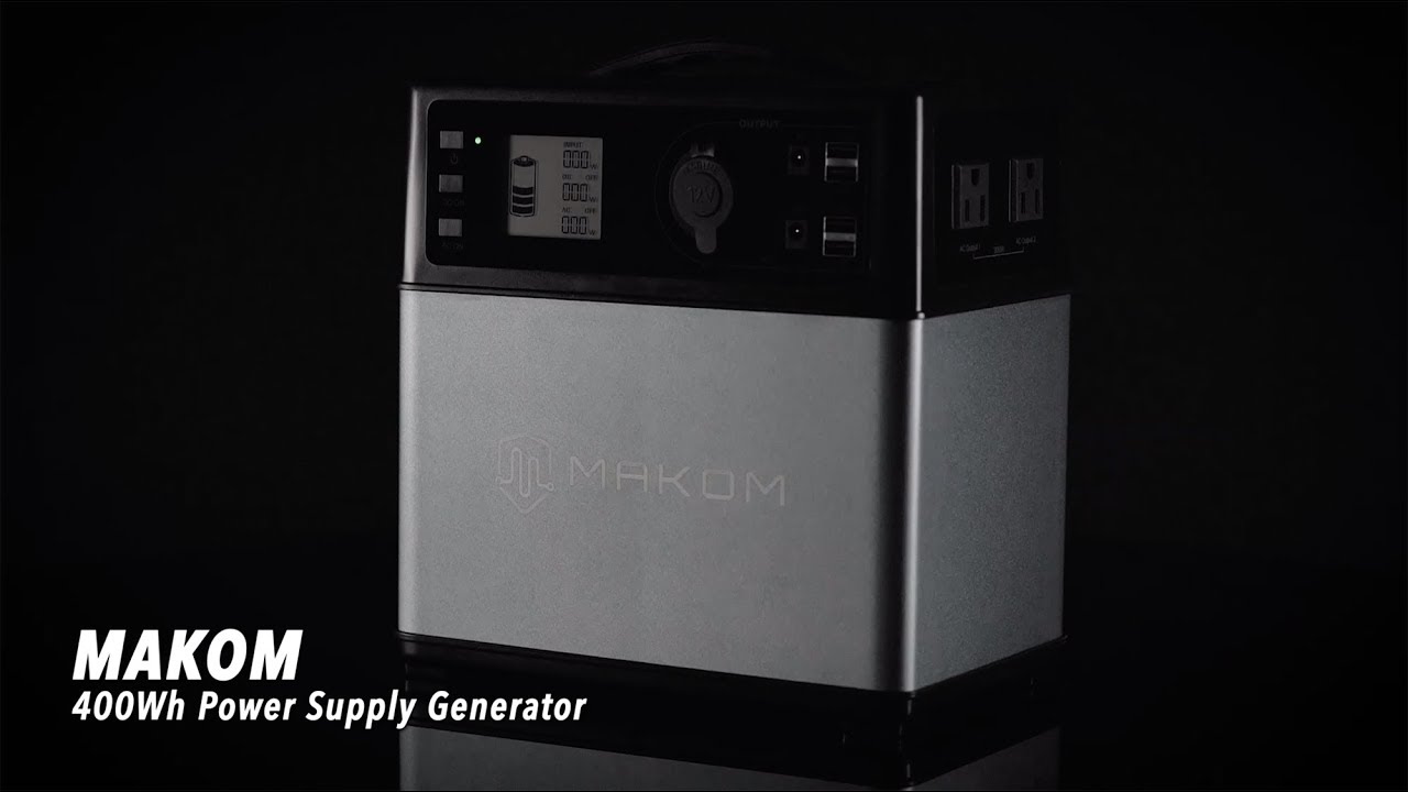 MAKOM | 400Wh Portable Power Generator | 048-MK-400WH