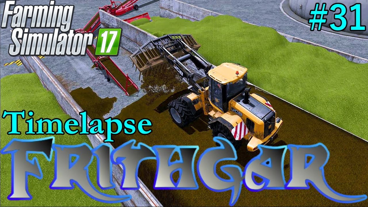 Farming Simulator 2017 Таймлапс #31: Продажа силоса!