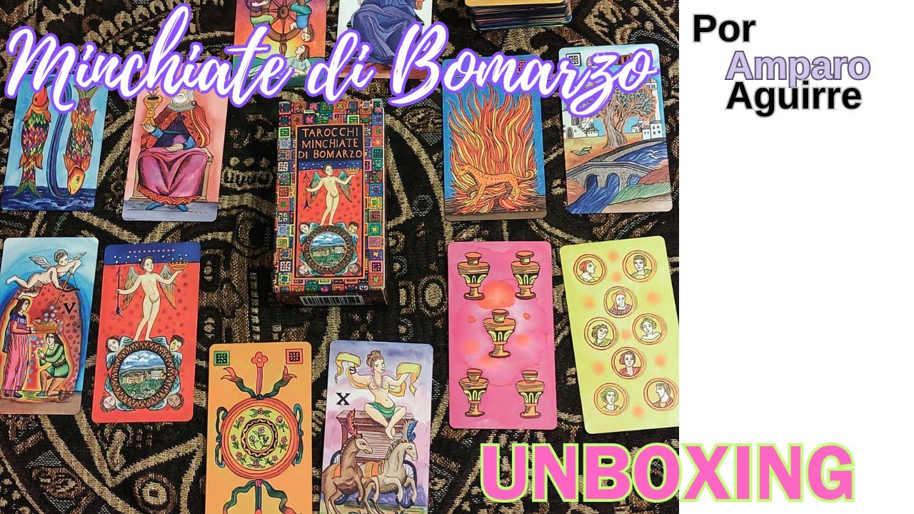Minchiate di Bomarzo de Amparo Aguirre - Unboxing