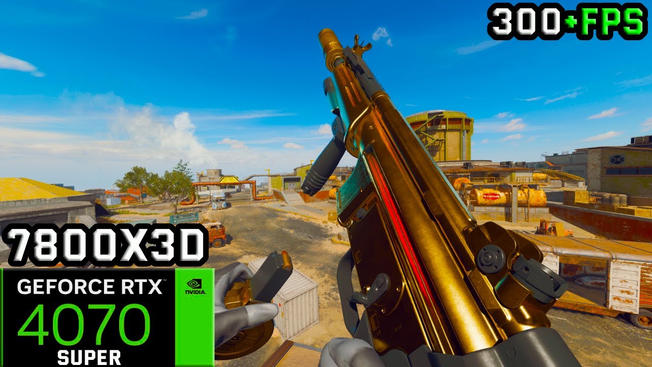 RTX 4070 SUPER 300+ FPS On Call Of Duty: Warzone