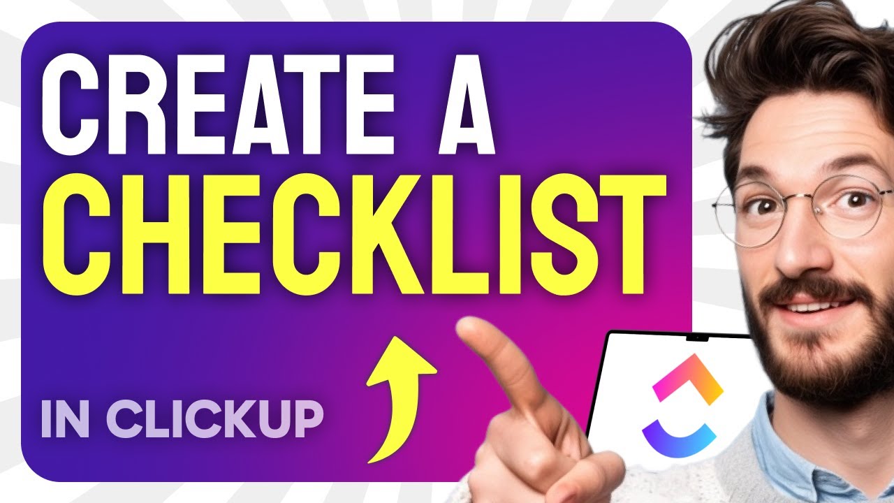 How to CREATE a Checklist in ClickUp (Step by Step)