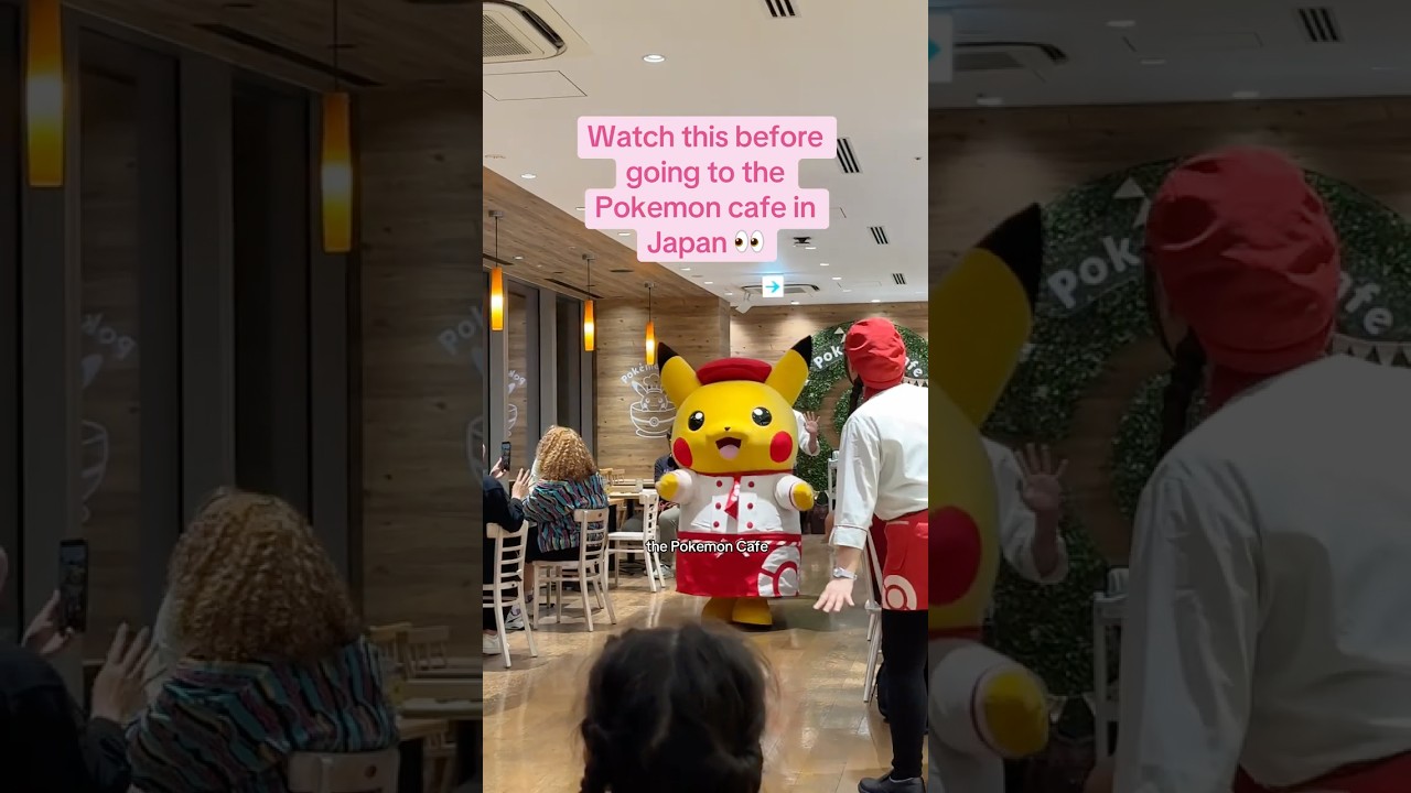 Посмотрите это перед походом в Pokemon Cafe в Токио, Япония 👀