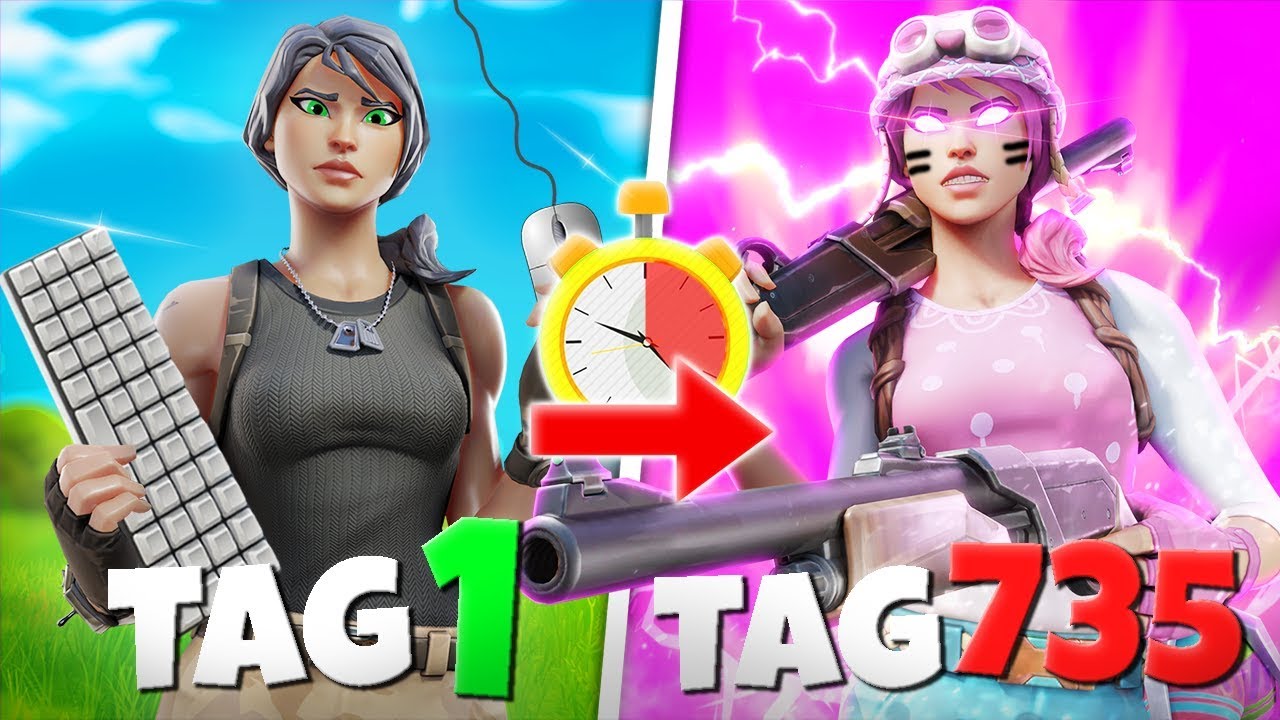 Von TAG 1 zu TAG 735 in FORTNITE...