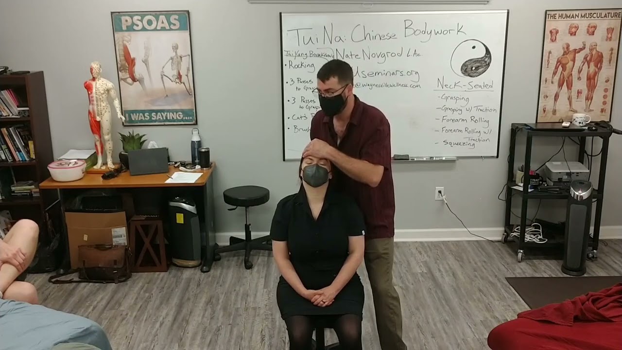 Tui Na: Chinese Bodywork - Neck Work with Patient Seated