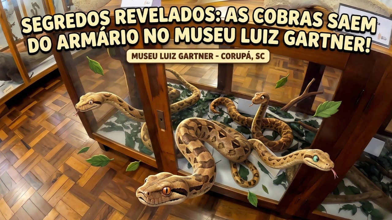 O que existe dentro do PRIMEIRO MUSEU em CORUPÁ SC vai te surpreender