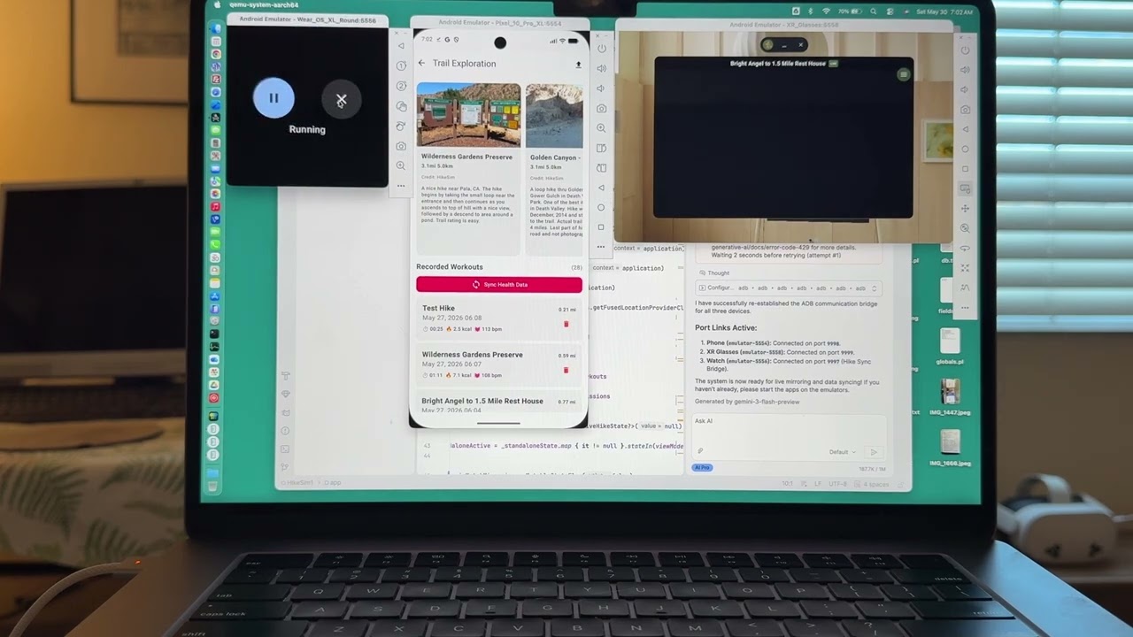 xReal Project Aura Demo Video