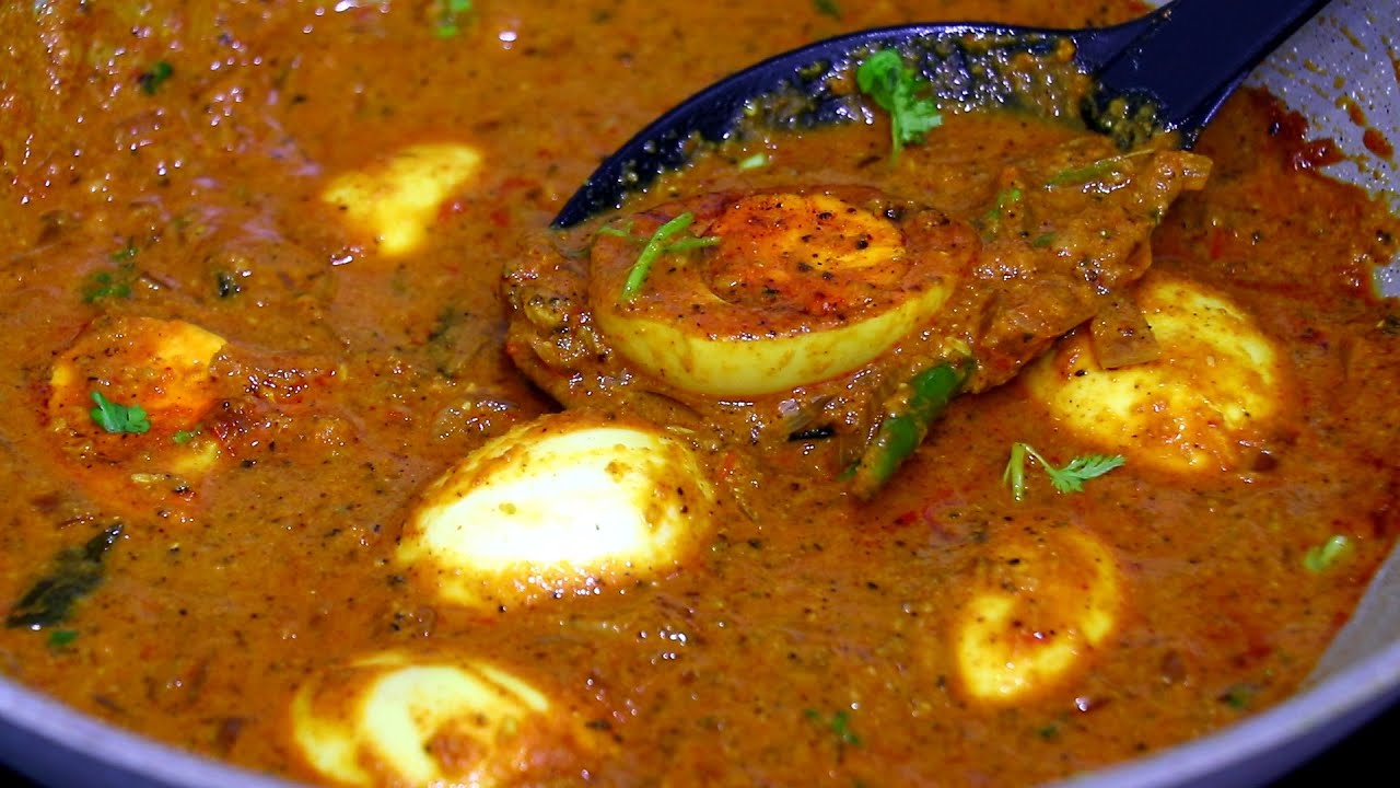 Here is a kidukkachi egg curry. I don't know how to empty the pot. Try making Easy Egg curry..