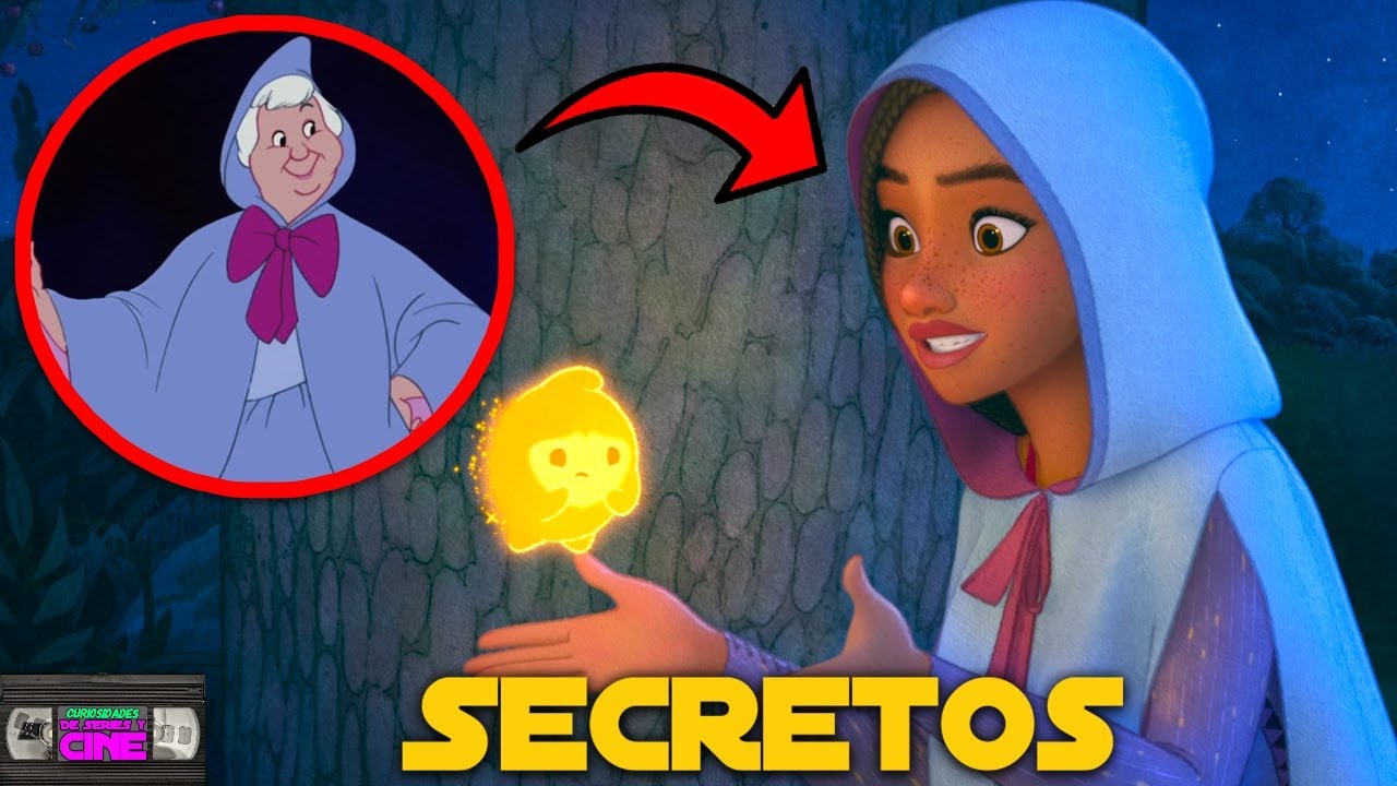 WISH -Secretos! Referencias! Easter eggs de la nueva película de Disney!
