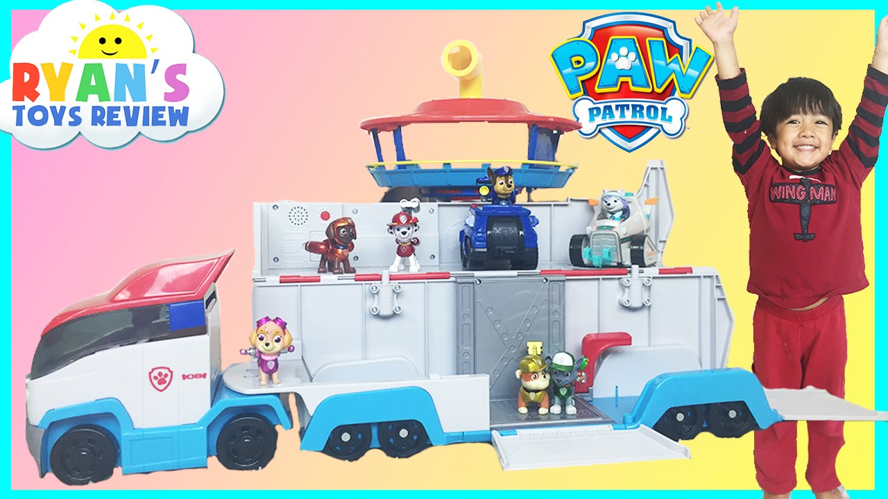Paw Patrol Toys Paw Patroller Nickelodeon Snow Blower with Everest