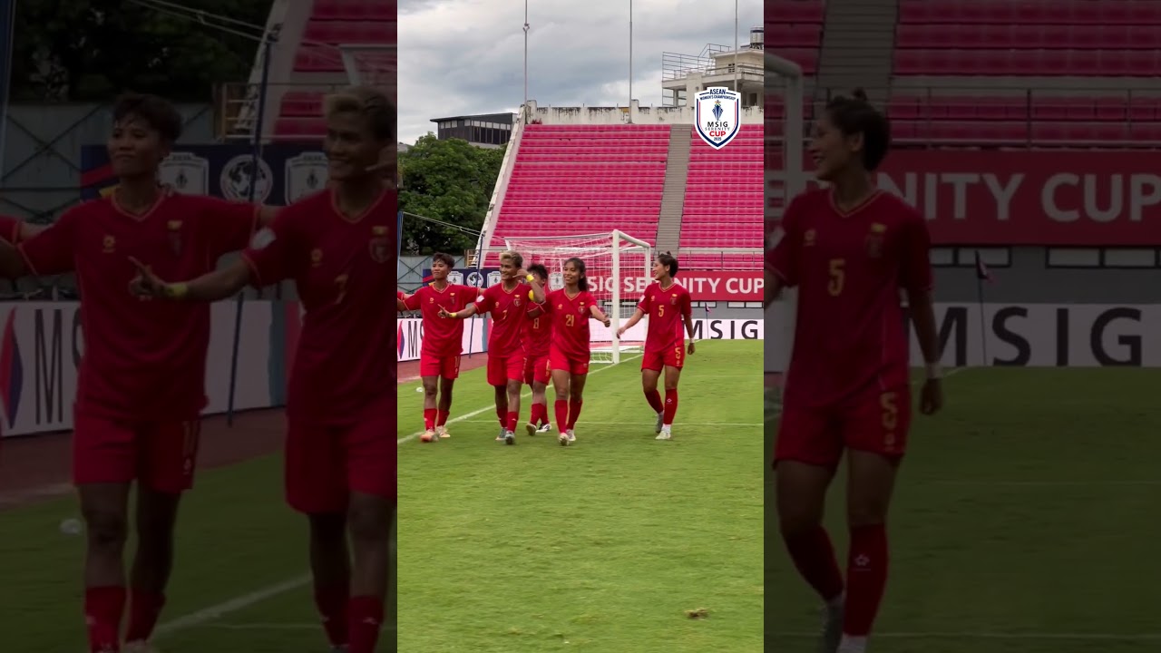 The penalty that sends Myanmar to the Final⁉️ #MSIGSerenityCup2025 #ASEANWomensChampionship