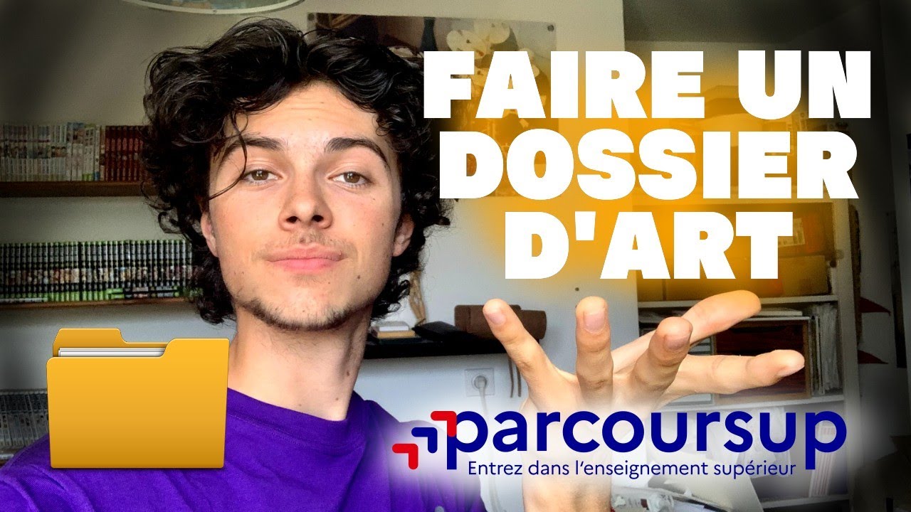 COMMENT faire un DOSSIER pour une ÉCOLE D'ART/STD2A ?? [TUTO, Conseils]
