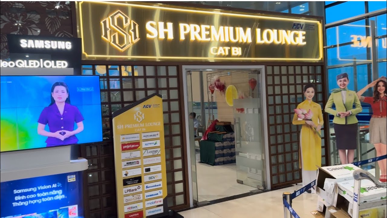 CHECKIN PHÒNG CHỜ THƯƠNG GIA - SÂN BAY CÁT BI , HẢI PHÒNG