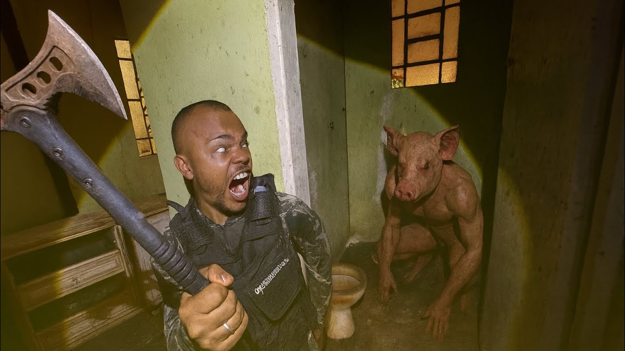CRIATURA BIZARRA CAIU NA ARMADILHA CASEIRA 