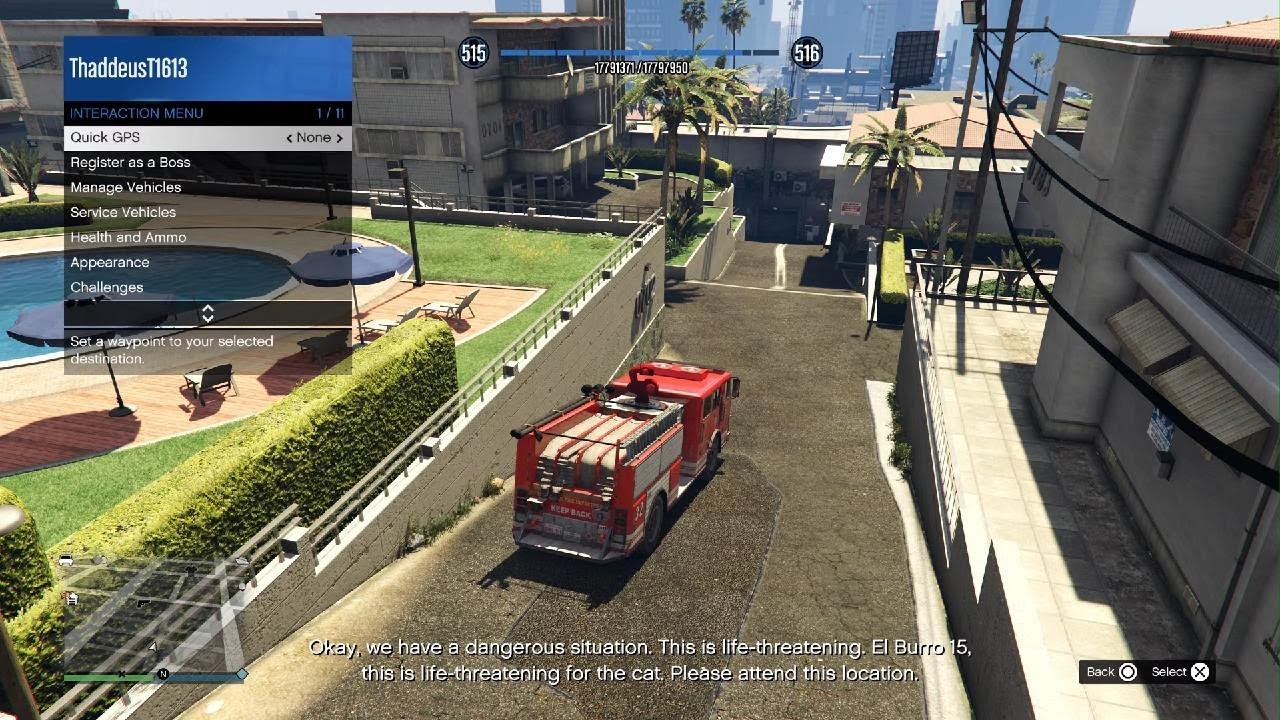 Grand Theft Auto V Save The Mansion