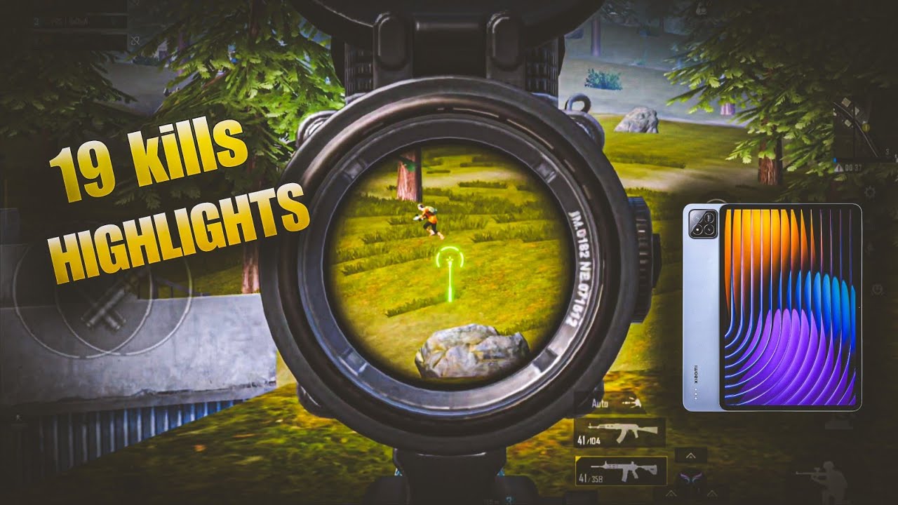 Xiaomi Pad 7💀 | HDR Extreme 60FPS Graphics🔥 | PUBG Mobile Gameplay |