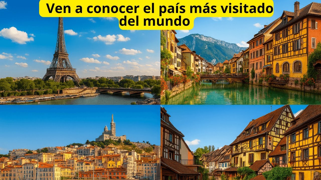 TOP 10 Ciudades Más Bellas de Francia  Guía de Viaje 2025