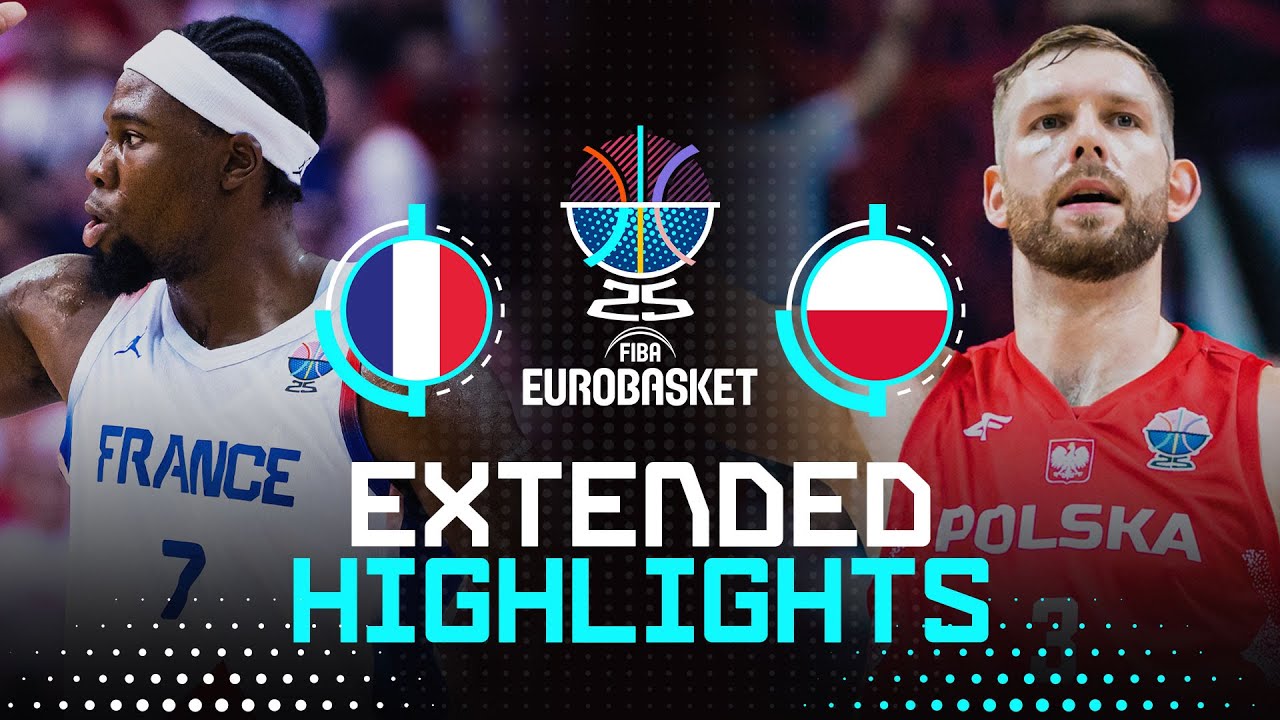 France 🇫🇷 vs Poland 🇵🇱 | Extended Highlights | FIBA EuroBasket 2025