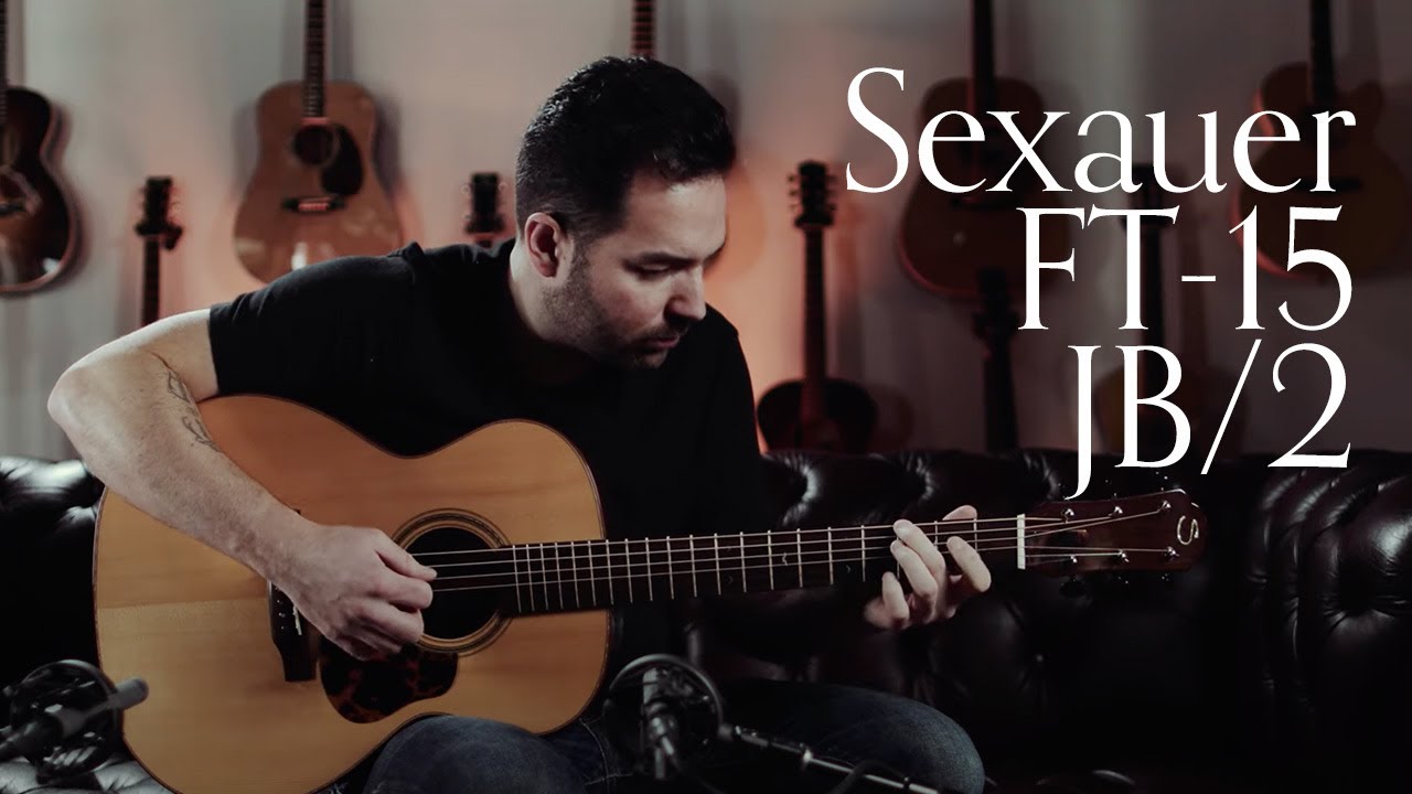 Sexauer FT-15 JB/2, Brazilian Rosewood & Italian Spruce | Carl Miner