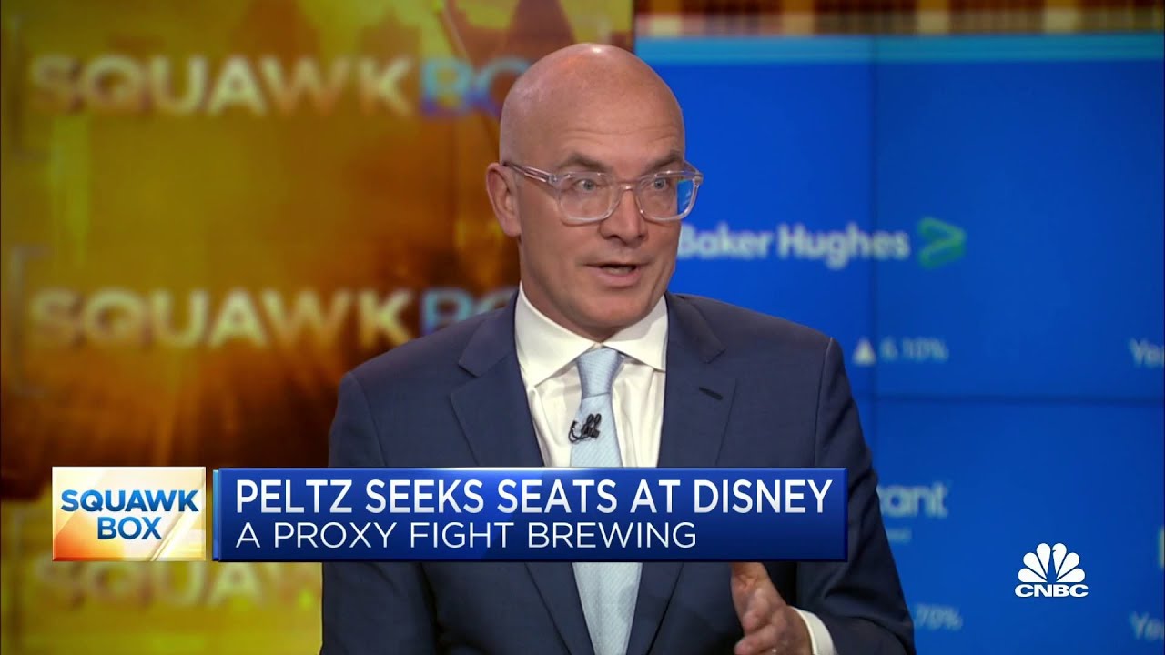 'The gloves are off' in Nelson Peltz's proxy fight with Disney, says Axios' Michael Flaherty