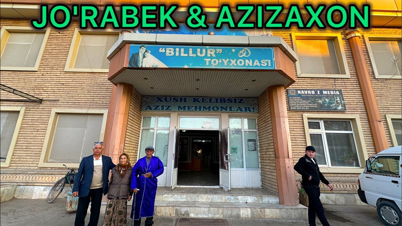 Aminovlar oilasi.Jo'rabek & Azizaxon.Nikox to'yi.ALIXON efirda