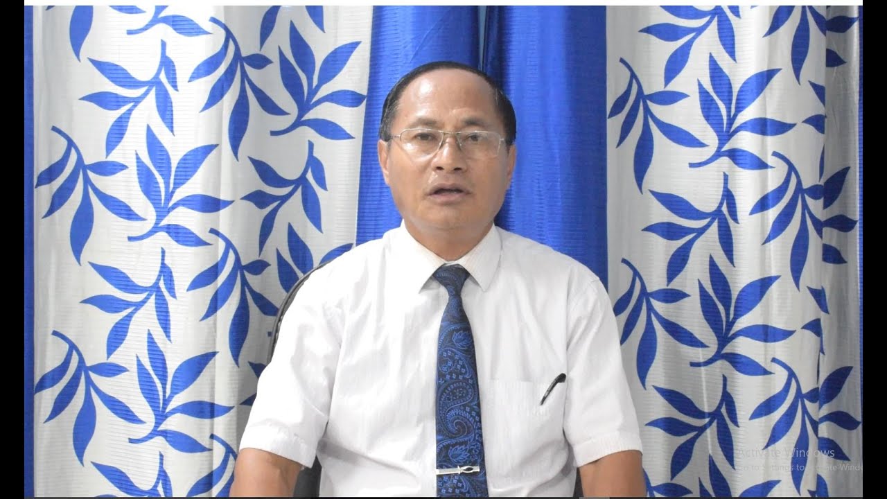 Poumai Baptist Church, Senapati, 14th June, 2020, Message from Pastor Ng. David sha