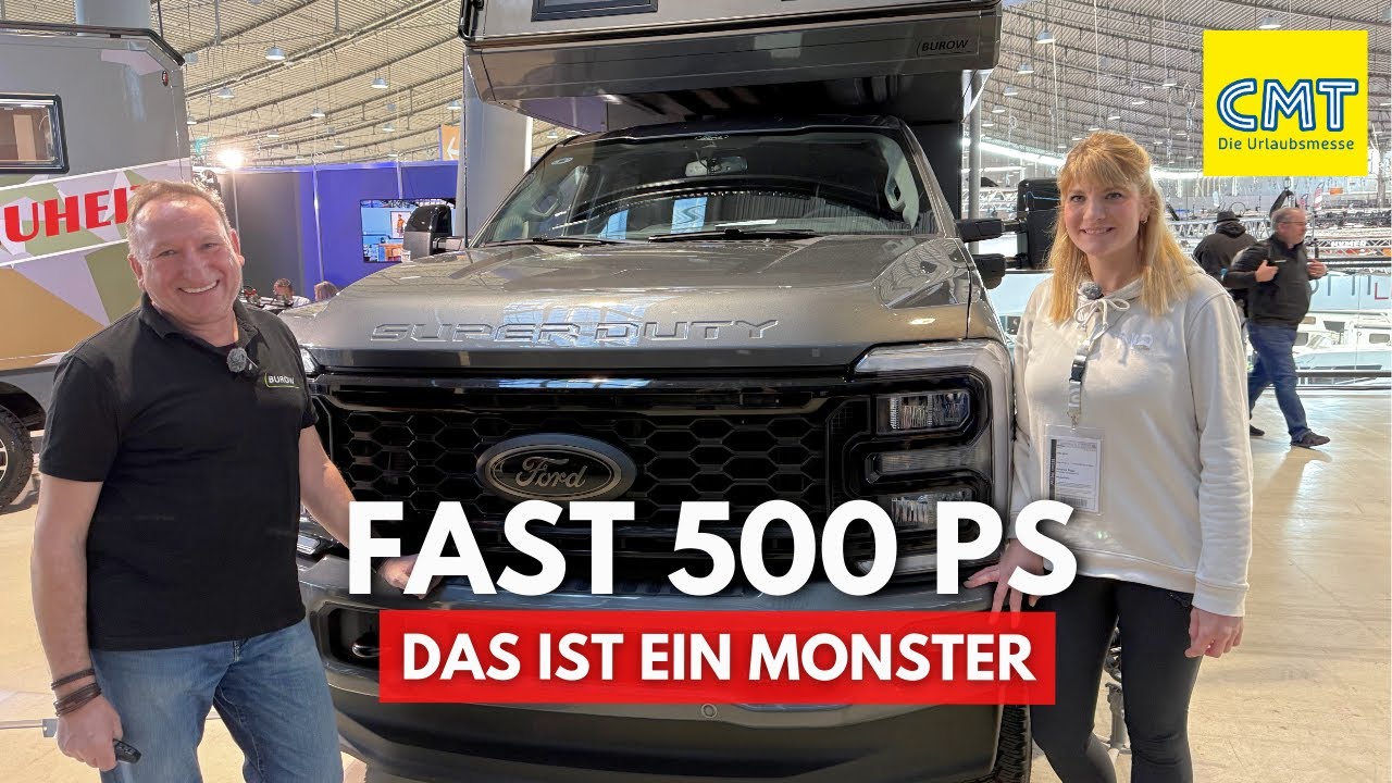 Fast 500 PS im Wohnmobil! 😳 Burow Trek5 | CMT | Offroad Pickup-Camper