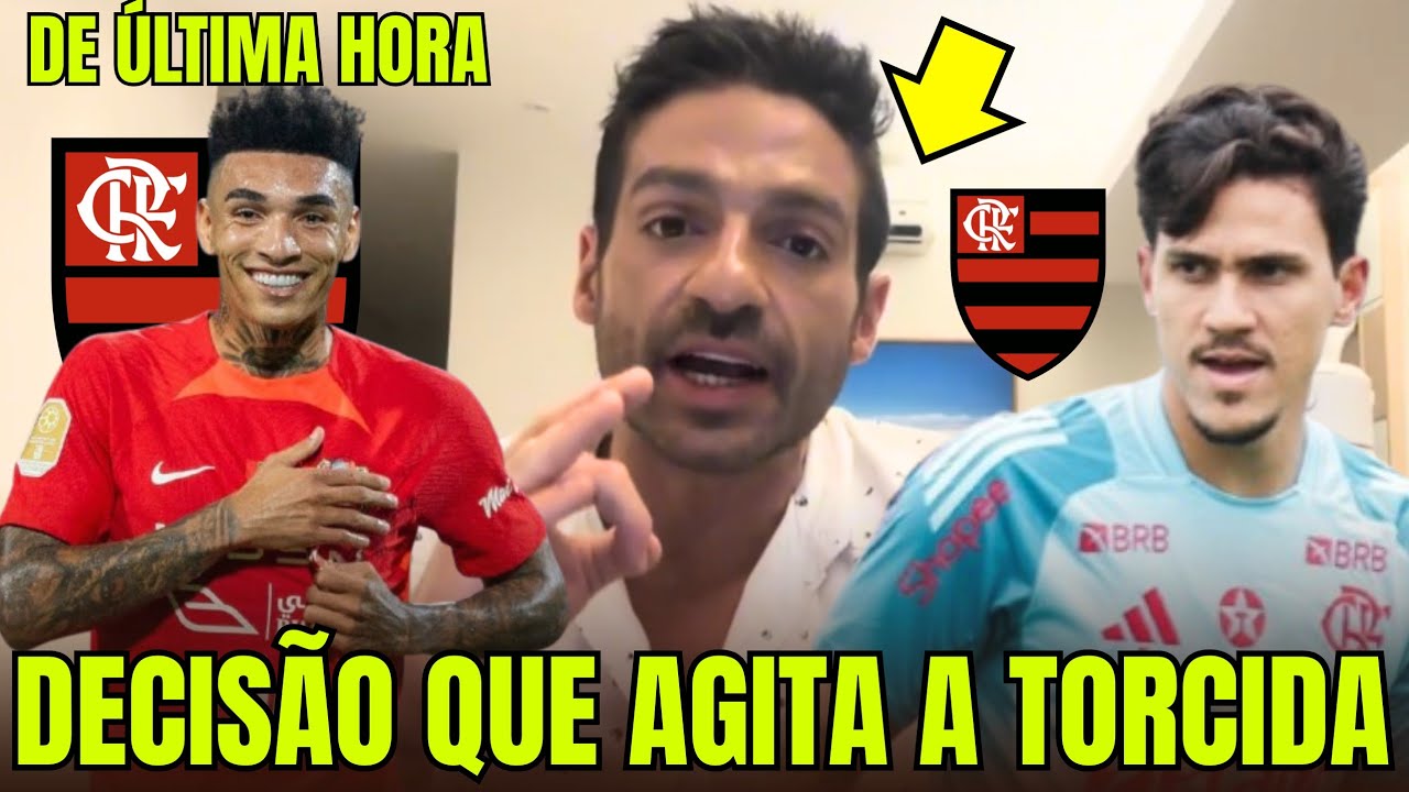 NINGUÉM ESPERAVA! FLAMENGO MUDA OS PLANOS E ANÚNCIO SURPREENDE A TORCIDA 🔴⚫🔥