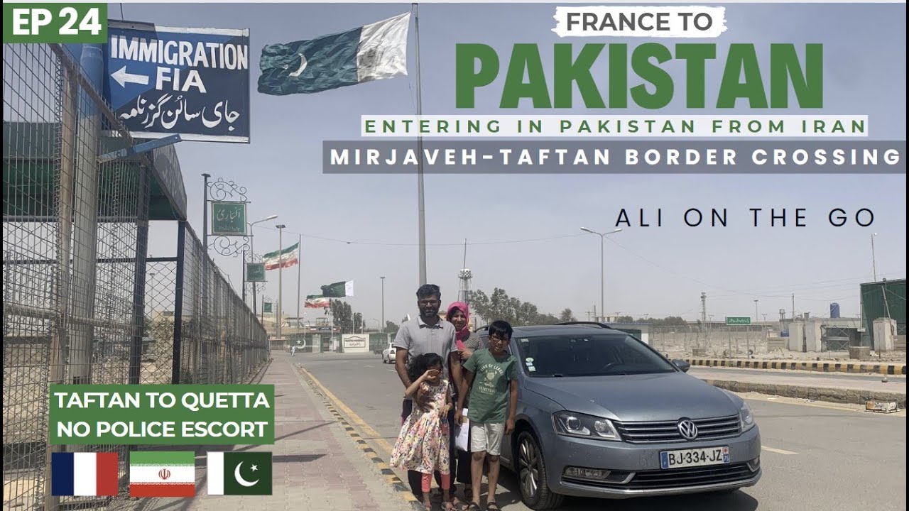 Iran to PAKISTAN border crossing - Mirjaveh - Taftan - Balouchistan - Quetta | Ep 24