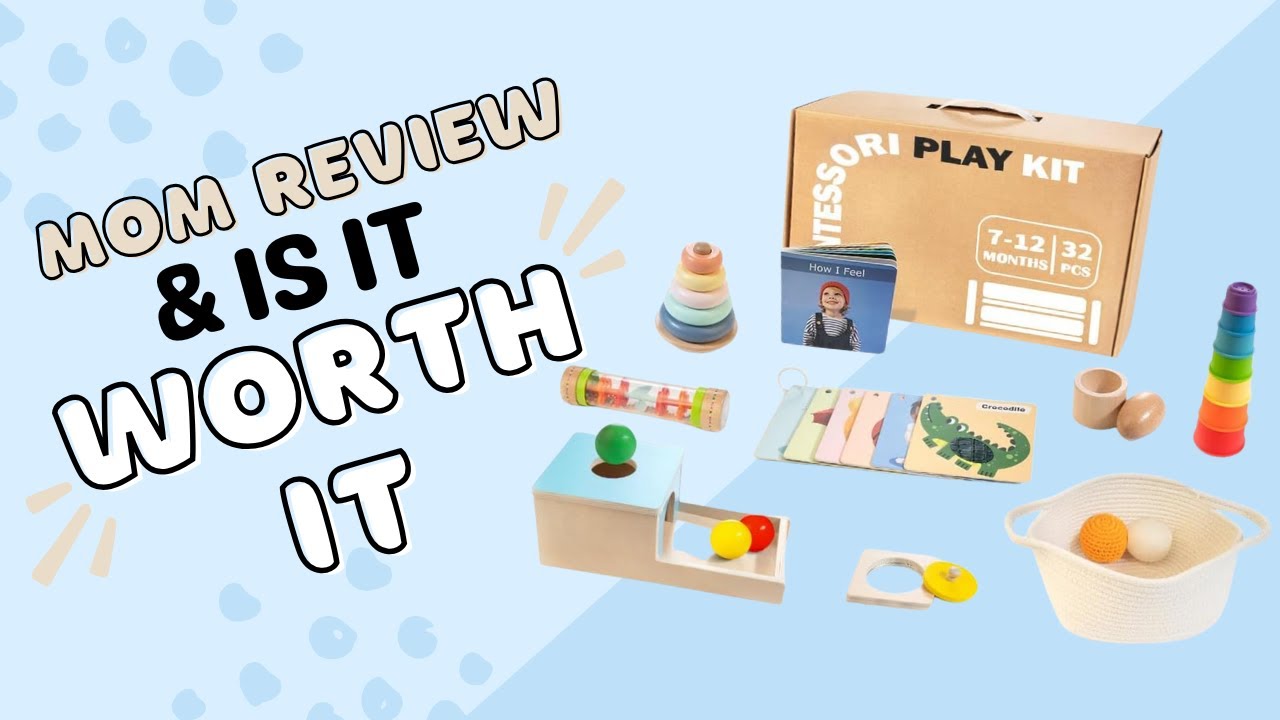 Honest Mom Review of Montessori Play Kit for Babies 6-12 Months!