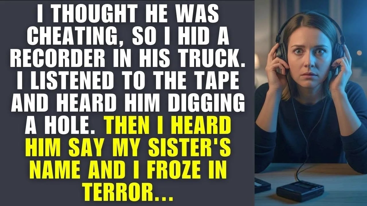I Hid A Recorder In His Truck I Heard Digging… Then He Said My Sister’s Name, I Froze In Terror