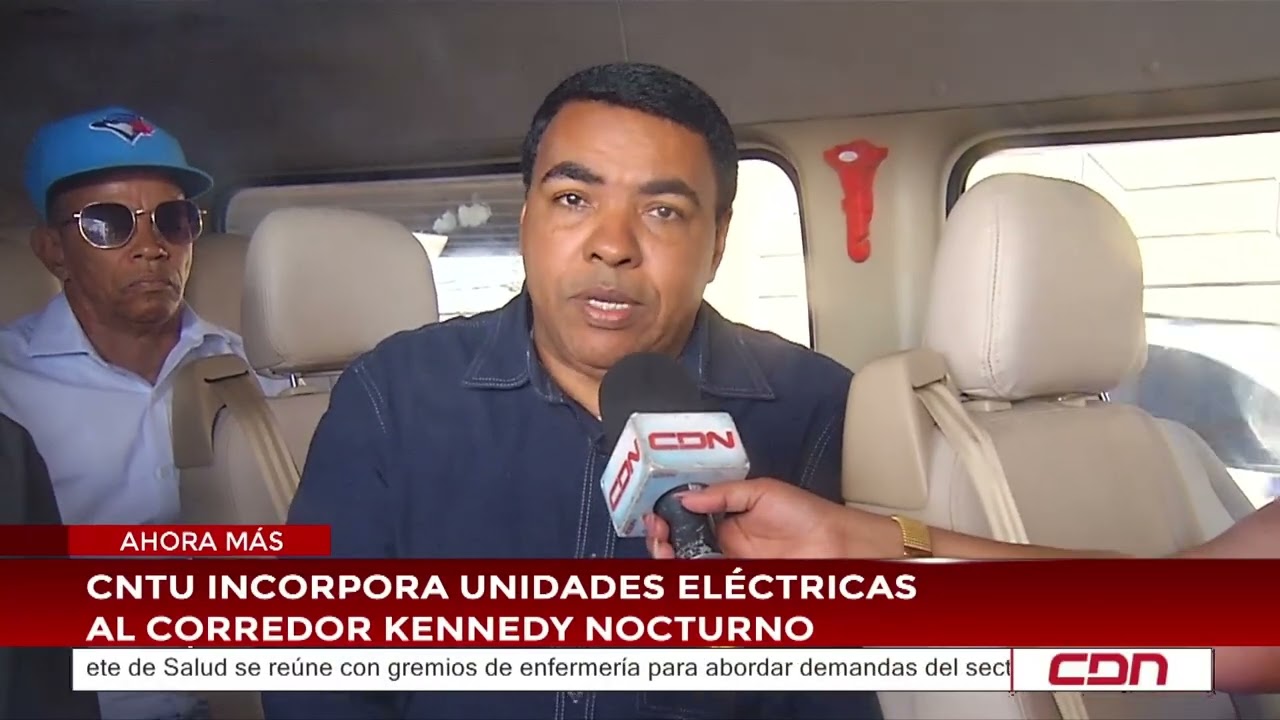 CNTU incorpora unidades eléctricas al corredor Kennedy nocturno