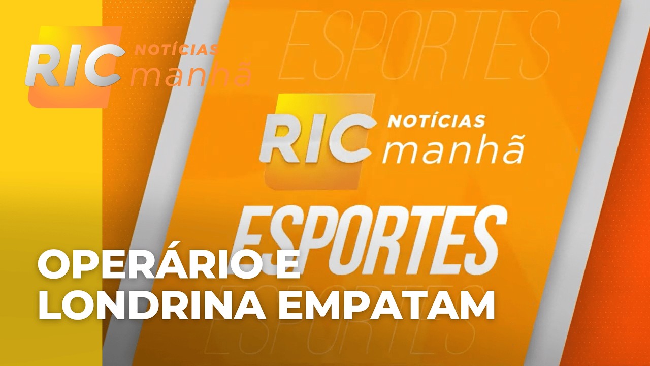 Operário e Londrina empatam na primeira partida da final do Campeonato Paranaense