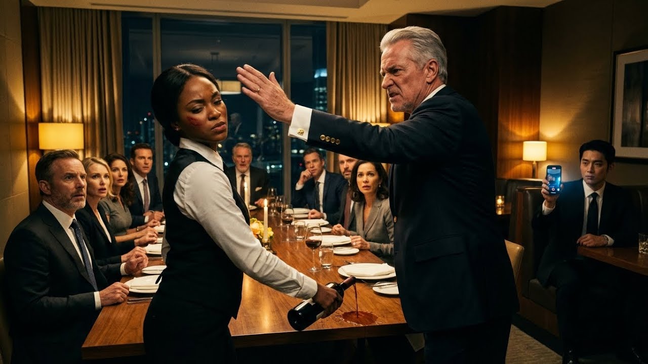 Billionaire CEO SLAPS BLACK Waitress in Front of Investors - Unaware Mafia Boss Was Recording Every