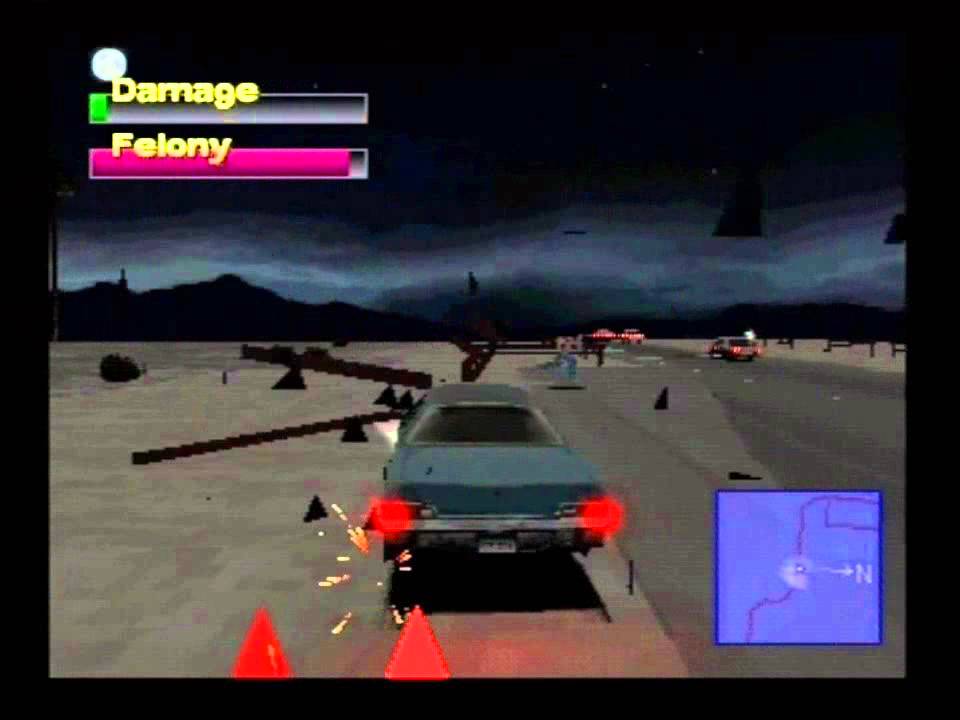 Driver 2 Las Vegas Take A Ride Gameplay PS2