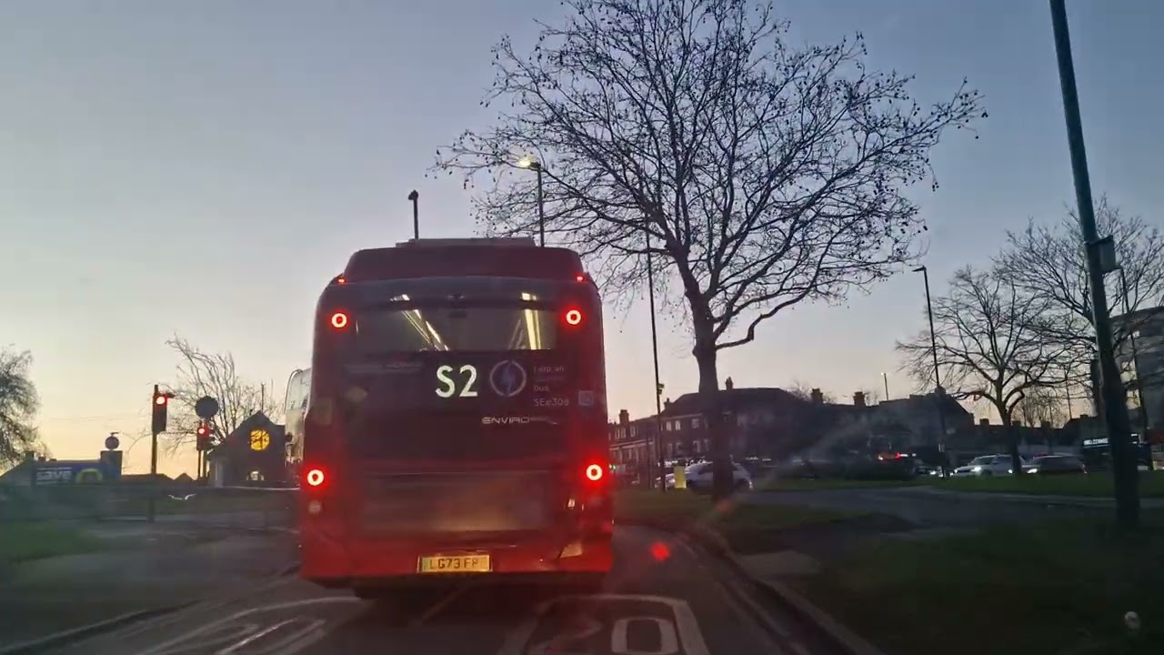 London city morning view/ Morden & Rosehill/ UK 