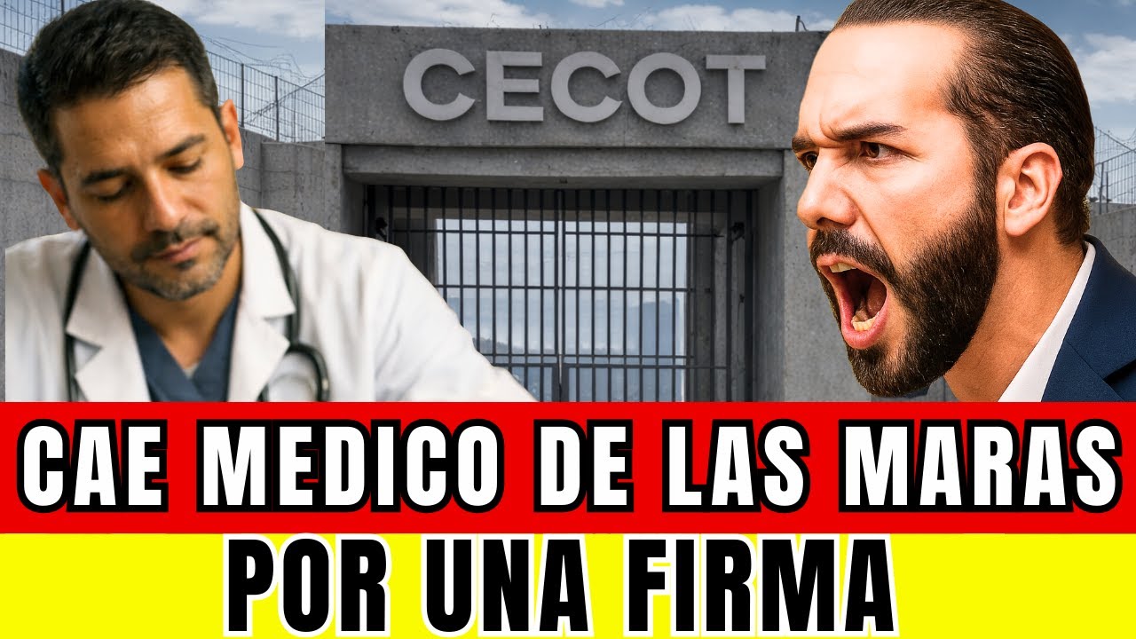 LA FIRMA LO VENDIÓ: EL MÉDICO DE LAS MARAS TERMINÓ EN EL CECOT
