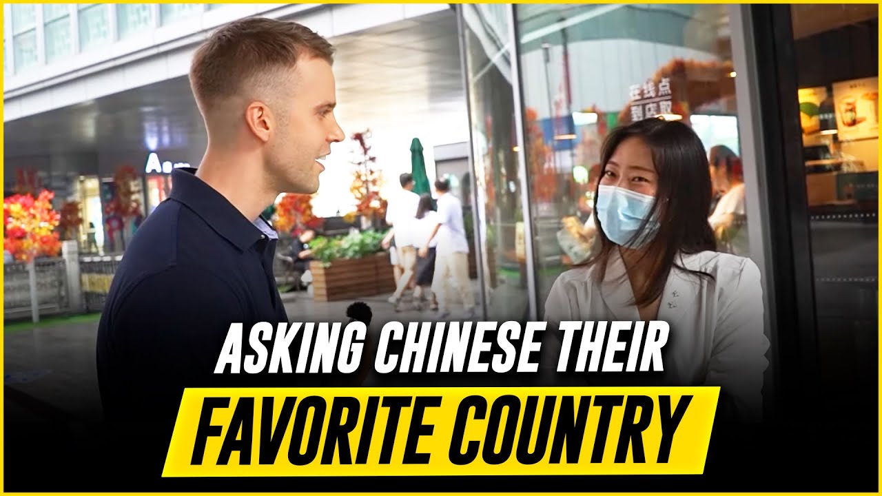 A White Guy Asks Chinese Their Favorite Country (Sensitive Topic)