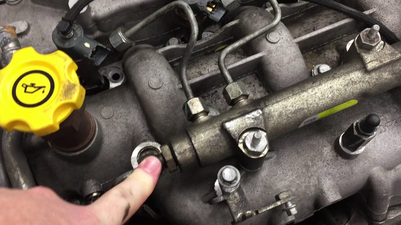 Информация о двигателе Jeep CRD – 2.8L (датчики, топливная система, EGR)
