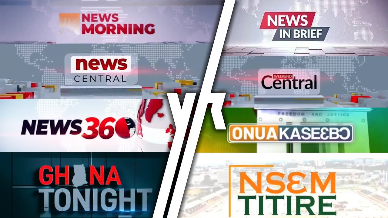 [🇬🇭] TV3 and Onua TV news intros evolution