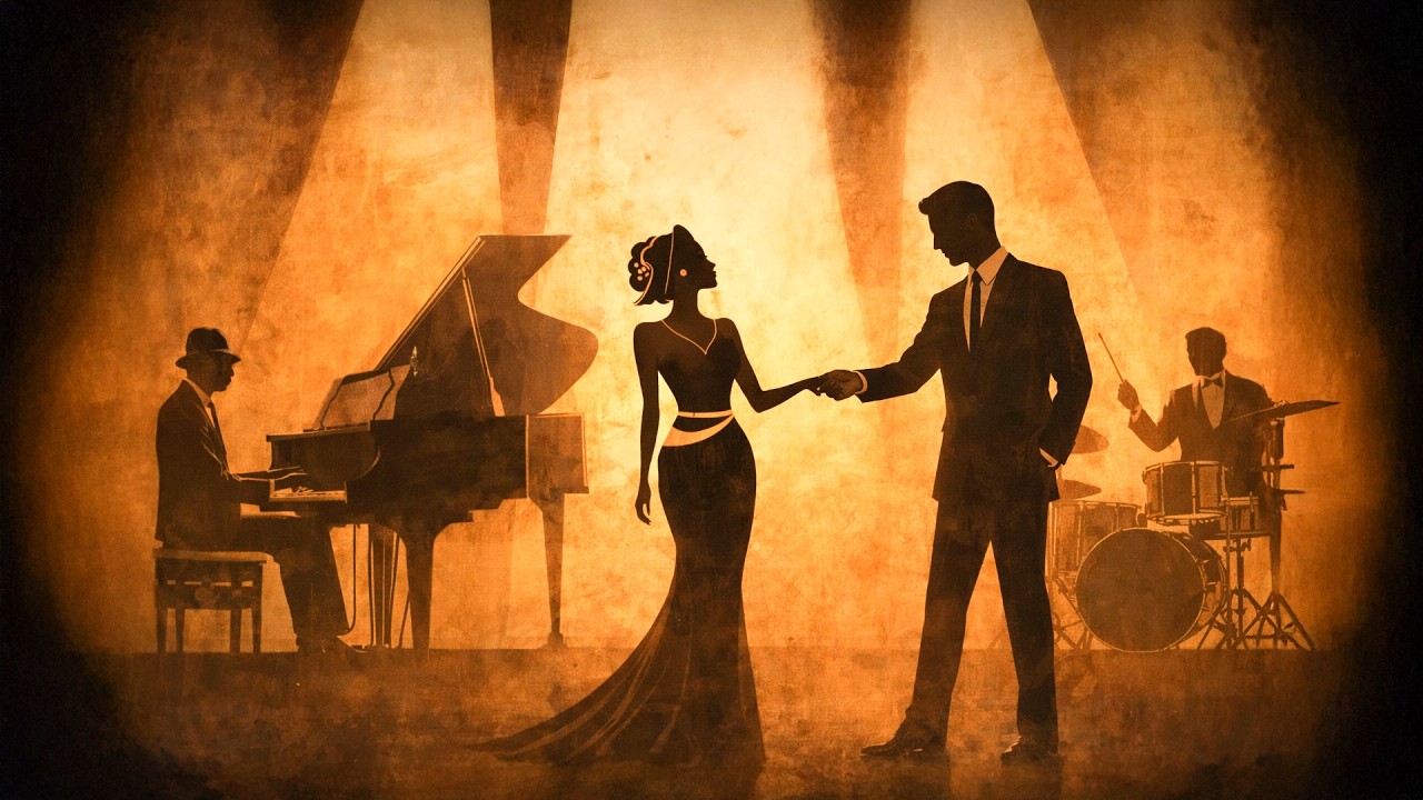 【Playlist】Vintage 1940s Jazz in Paris – Romantic Night Ambience & Cozy Café Music 🎷