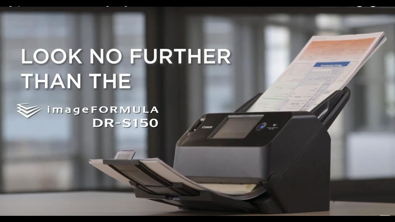 High-performance, flexible scanning: imageFORMULA DR-S150