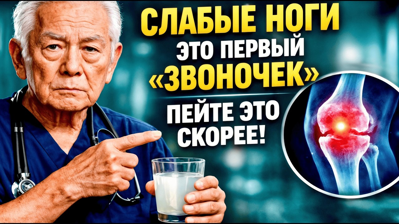 В ШОКЕ: 4 ПРОДУКТА, О КОТОРЫХ МОЛЧАЛИ ВРАЧИ / ПОЧЕМУ ОТКАЗЫВАЮТ НОГИ ПОСЛЕ 60